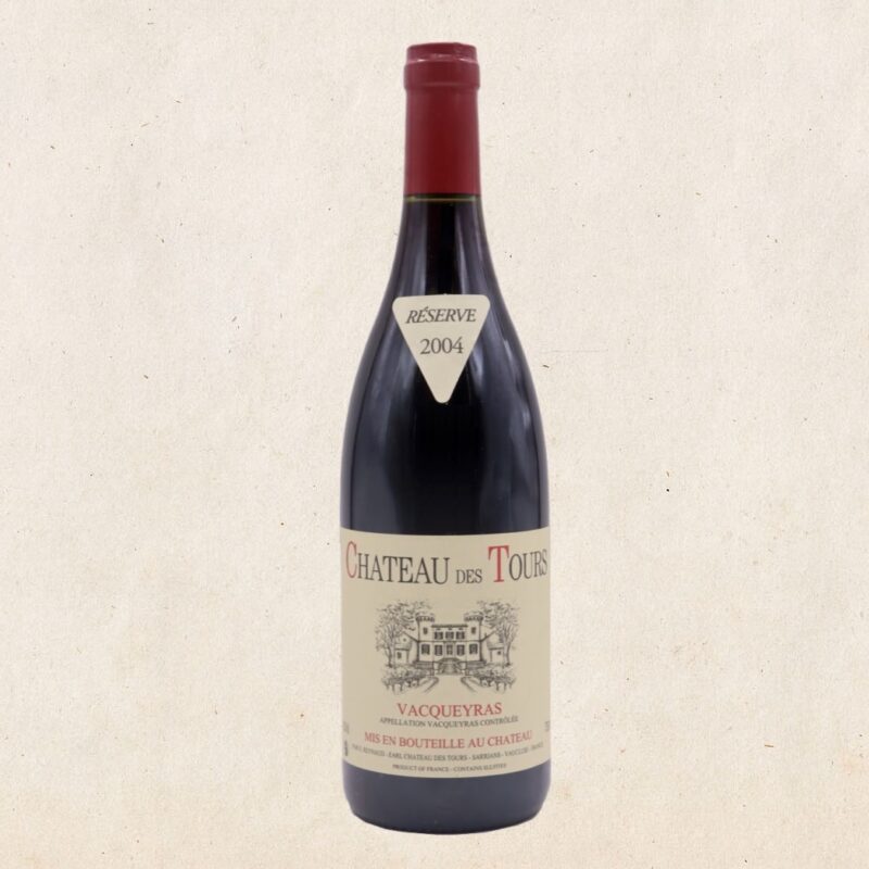 Emmanuel Reynaud - Chateau des Tours Vacqueyras 2004