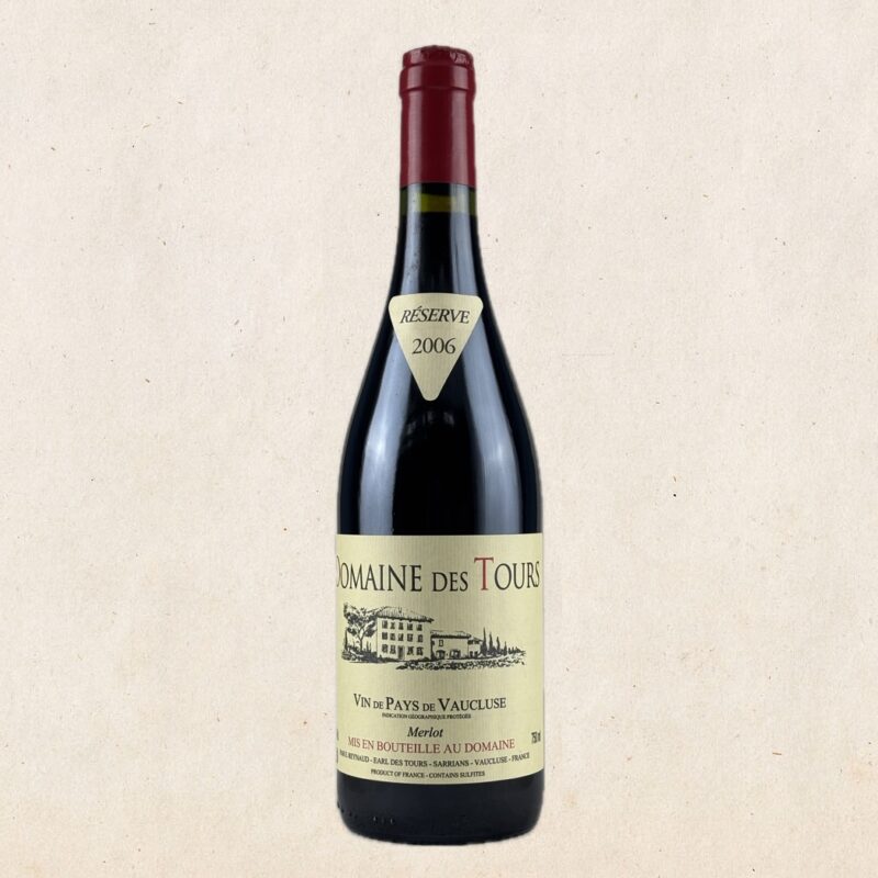 Emmanuel Reynaud - Domaine des Tours Merlot 2006