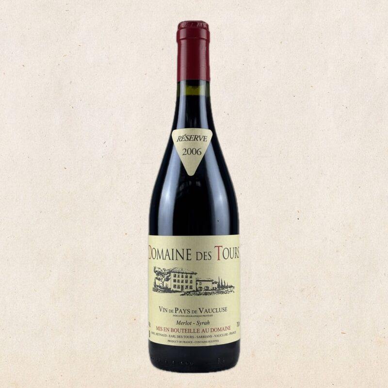 Emmanuel Reynaud - Domaine des Tours Merlot-Syrah 2006