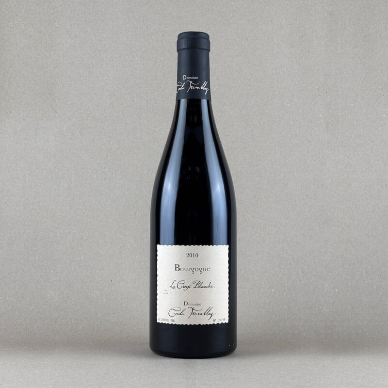 Cécile Tremblay - Bourgogne "La Croix Blanche" 2010
