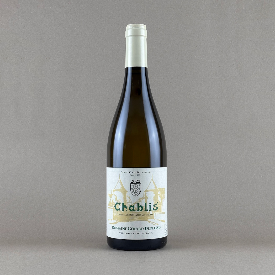 Domaine Gérard Duplessis - Chablis 2022