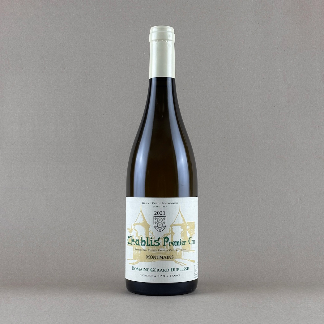 Domaine Gérard Duplessis - Chablis 1er Cru "Montmains" 2021