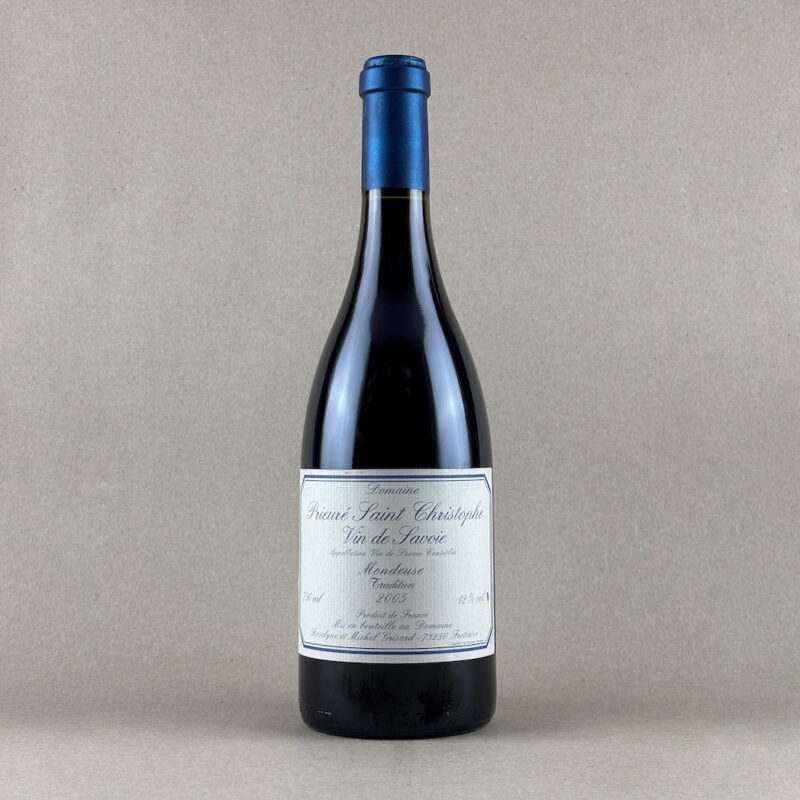 Michel Grisard (Prieuré Saint Christophe) - Mondeuse Tradition 2005