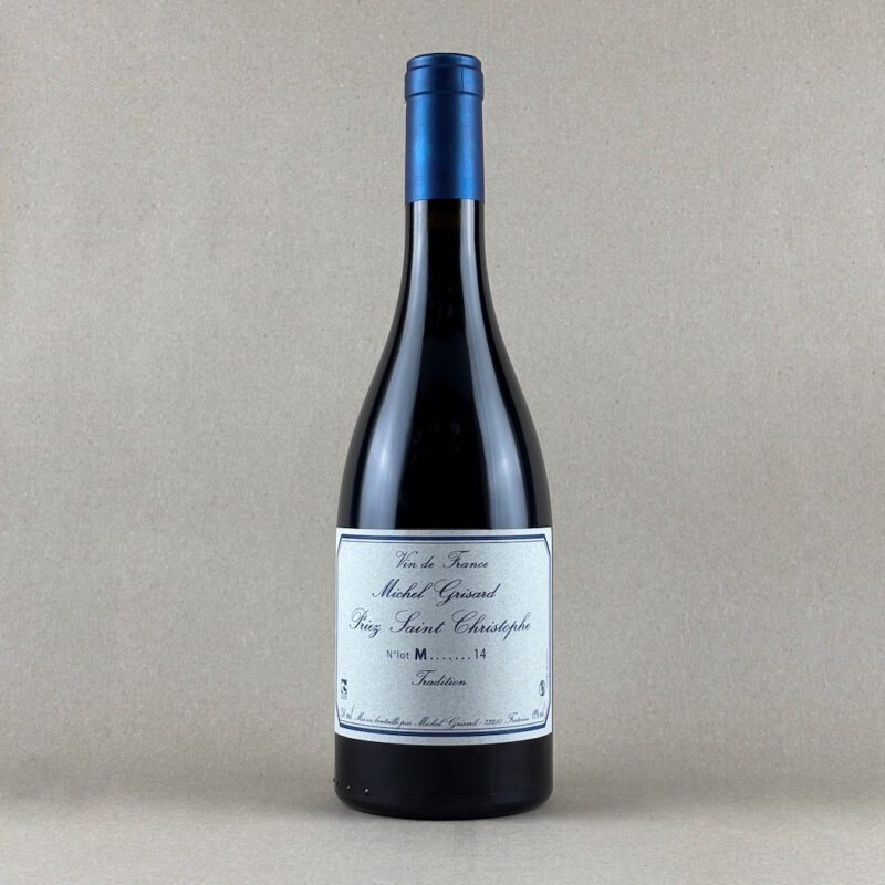 Michel Grisard (Prieuré Saint Christophe) - Mondeuse Tradition 2014