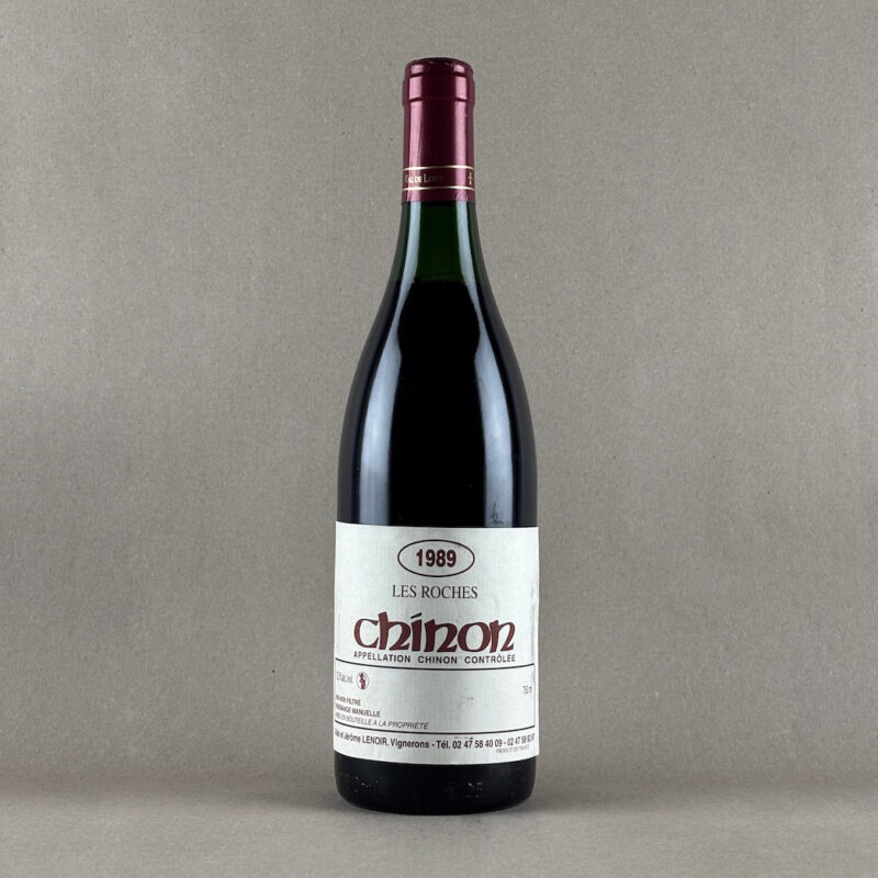 Jérôme Lenoir - Chinon "Les Roches" 1989